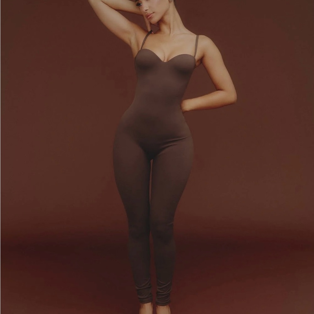 Elegant Brown Jumpsuit